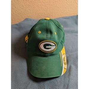 Green Bay Packers NFL Baseball Cap Adult Green Yellow Embroidered Logo